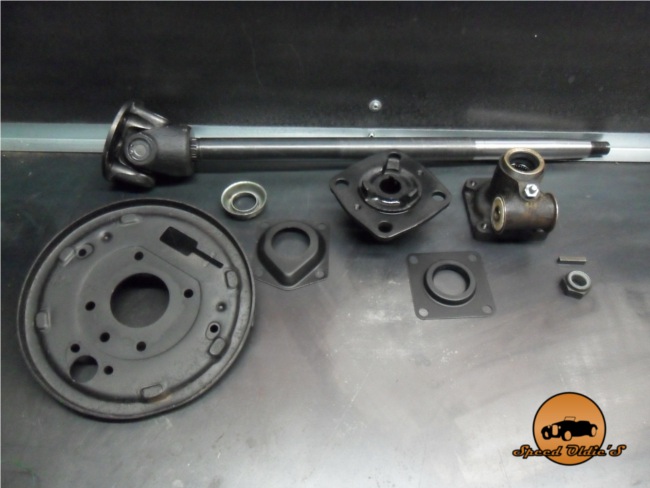 Arbre de roue spitfire transmission anglaise